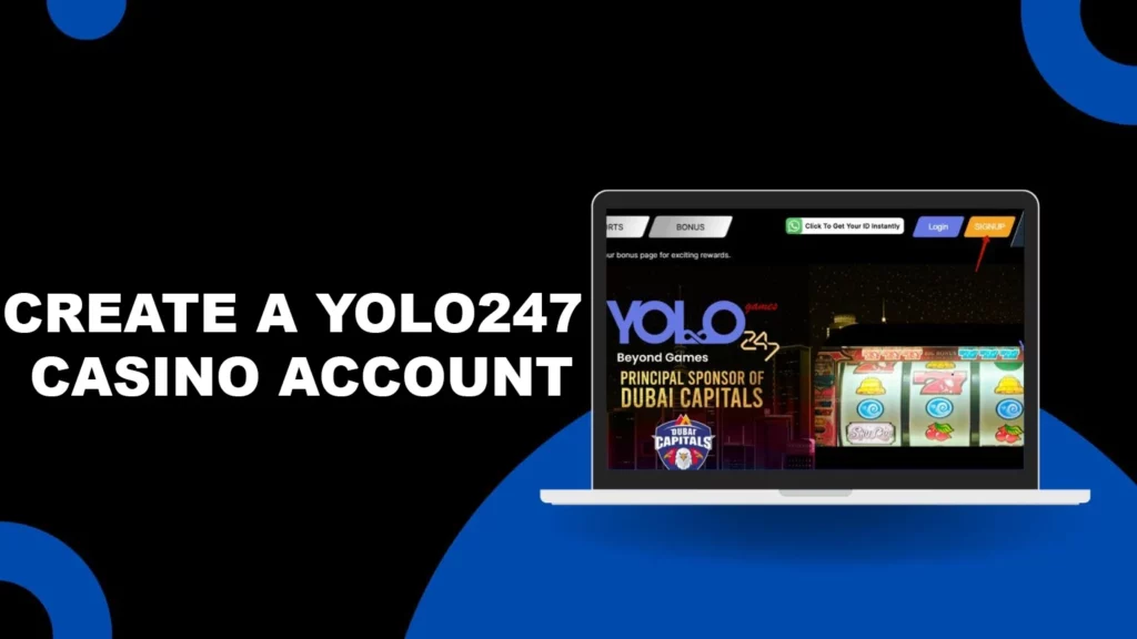 Create a Yolo247 Casino Account